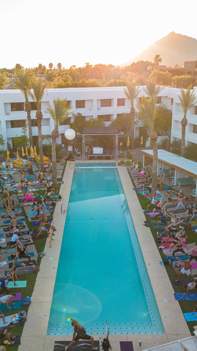 Wellness Wednesdays Poolside Yoga at the Monarch Hotel in Old Town Scottsdale: May 15th BOGO Ticket